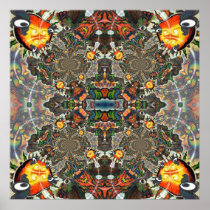 At Adj Mandala Organica Huge Design Print