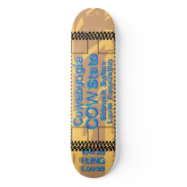 At Cowabungia State or COW State We Are HUNG Loose Skate Board