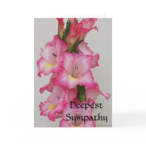 AT- Deepest Sympathy Floral Card by patcallum AT- Deepest Sympathy Floral Card