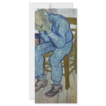 At Eternity's Gate by Vincent van Gogh Custom Rack Card