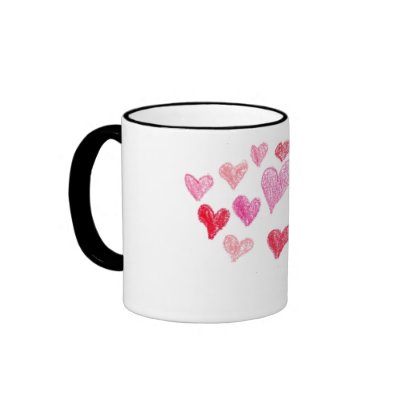 AT-Hearts Mug - 3 by americanthaidotnet
