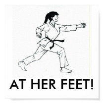 AT HER FEET! posters by Female_Supremacy AT HER FEET! posters