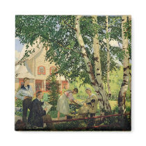 At Home, 1914-18 Refrigerator Magnet