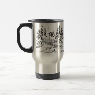 At Home Fishing Mug