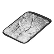 at home in snow iPad sleeve