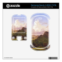 At home on the lake by Frederic Edwin Church Samsung Gravity 3 Decals