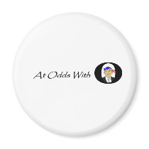 At Odds With Obama bumper magnets