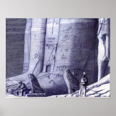 At Pharaoh's Feet - Poster by JLegry