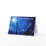 AT SEA-HAPPY BIRTHDAY DAD GREETING CARD