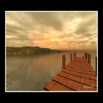 At sunset posters
