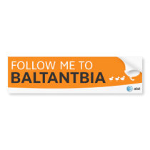 AT&T followme sticker bumper stickers