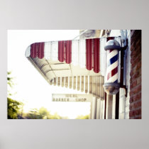 At the barber shop {poster}