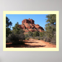 At the Base of Bell Rock Print