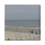 At The Beach Refrigerator Magnet