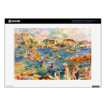 At the beach of Guernesey by Alfred Sisley Samsung Chromebook Skins