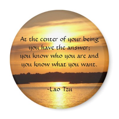 "At the center of your being..." Refrigerator Magnet by BrattiGrl