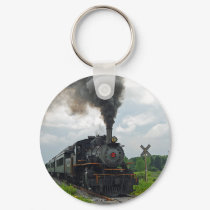 At The Crossing Keychain by nedell At The Crossing Keychain