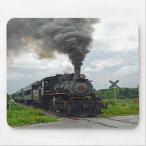 At The Crossing Mousepad by nedell At The Crossing Mousepad
