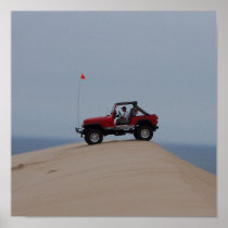 At the Dunes Poster