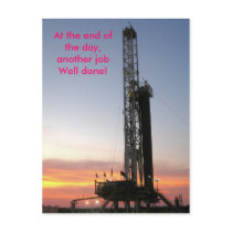 At the end of the day, another job Well done! Postcards