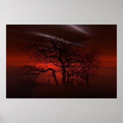 At The Gates Of HEll Print by Guiltypleasures