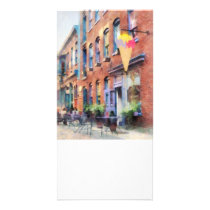 At the Ice Cream Parlor Easton PA Personalized Photo Card