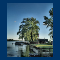 At the lake posters