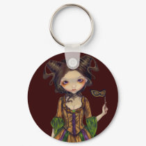 "At the Masquerade Ball" Keychain by strangeling "At the Masquerade Ball" Keychain