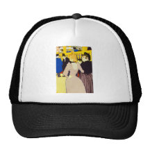At the Moulin Rouge by Toulouse-Lautrec Trucker Hats