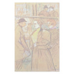 At The Moulin Rouge By Toulouse-Lautrec Henri De Custom Stationery