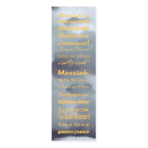 at the name of Jesus... Bookmark business cards