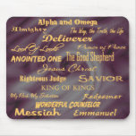 at the name of Jesus... Mouse Mat
