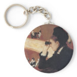 At the Opera by Mary Cassatt Keychains