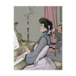 At the Piano Post Cards
