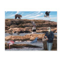 At the seaside postcard by Junglegeorge At the seaside postcard