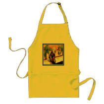 "At the Spa" aprons