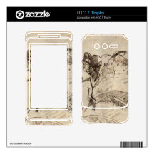 At the Theater by Edouard Manet Decals For HTC 7 Trophy