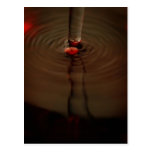 At toilets in fan-in postcards