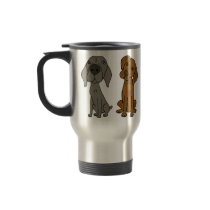 AT- Weimaraner and Pointer Travel Mug