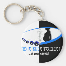 AT YOUR CERVIX - OB / GYN (GYNECOLOGIST HUMOR) KEYCHAINS