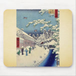 Atagoshita and Yabu lane by Andō, Hiroshige Ukiyo- Mouse Pad