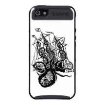 ¡Ataque de Kraken del pirata! iphone 5 Skinit Stea