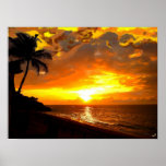 Atardecer Caribeño Canvas Print