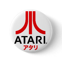 Atari.com Pinback Button