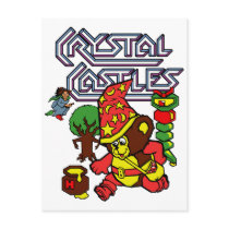 Atari Crystal Castles Bentley Bear Postcard