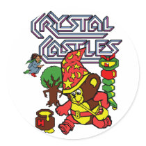 Atari Crystal Castles Bentley Bear Sticker