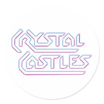 Atari Crystal Castles Round Sticker