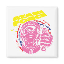 Atari Force Color Fridge Magnets