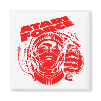 Atari Force Red Magnets by Atari