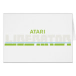 Atari Liberator Greeting Card